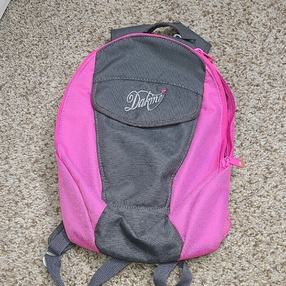 Dakine Charcoal and Fuchsia Backpack